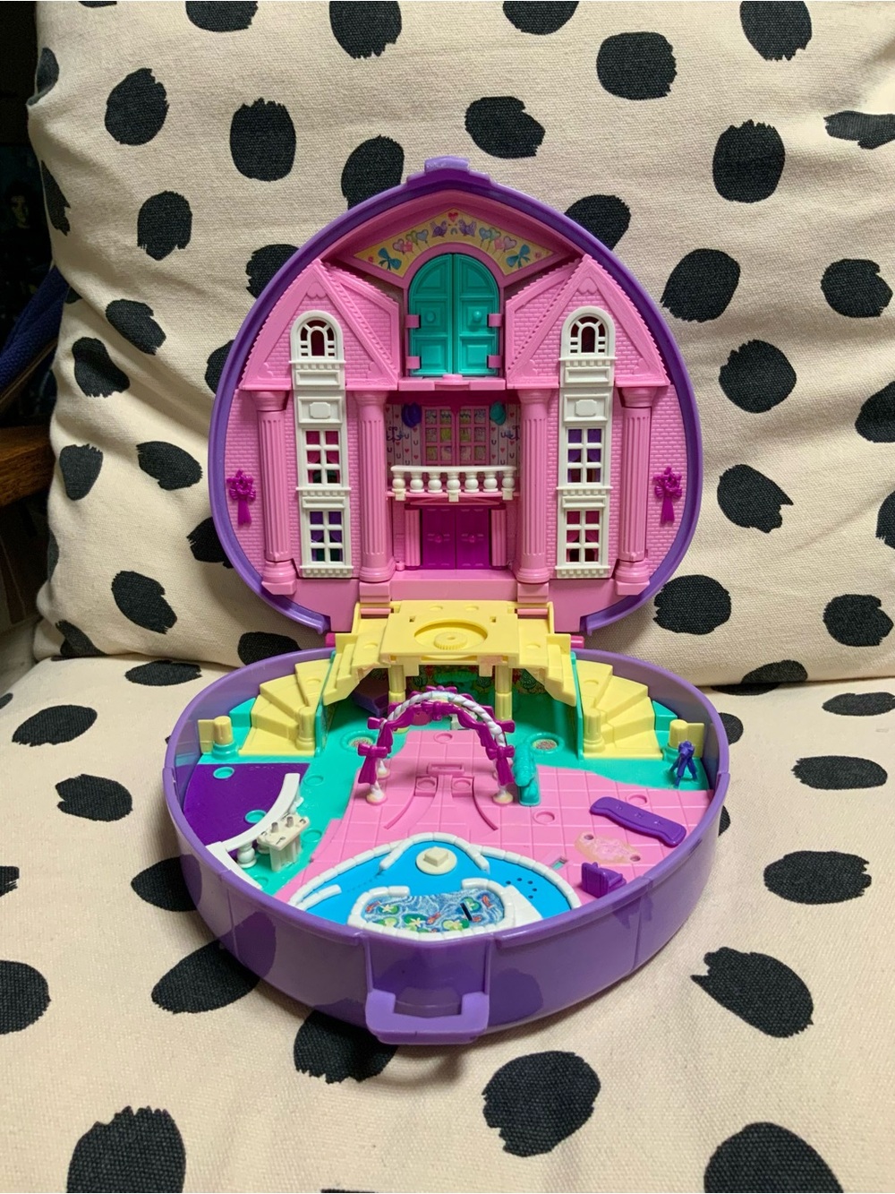 Vintage Polly Pocket 1994 Wonderful Wedding Party Bluebird Toys Compact As Is